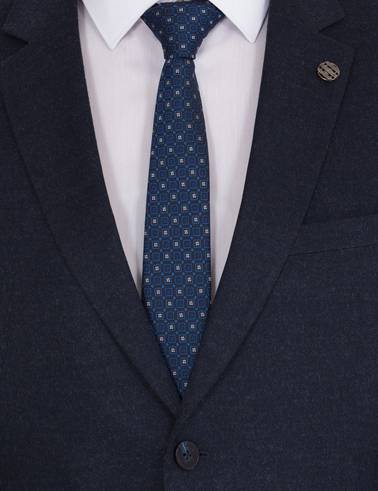 Lacivert Slim Fit Takım Elbise