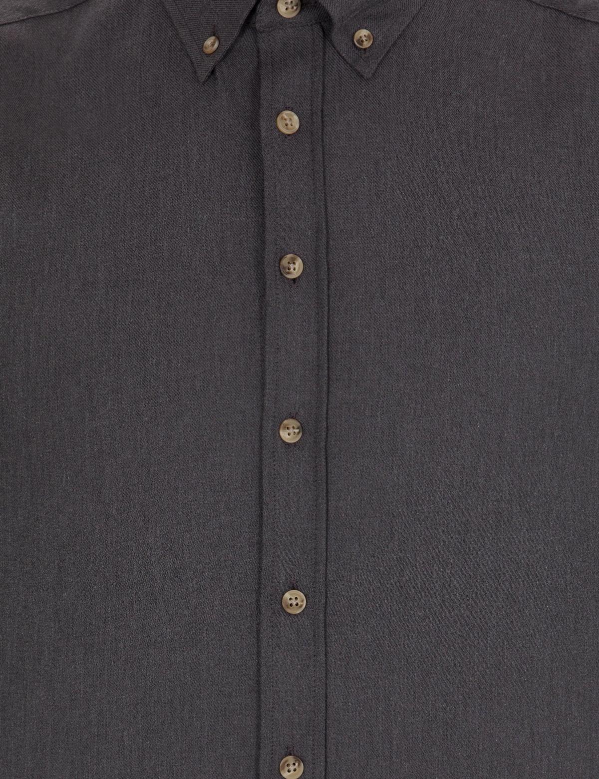 Antrasit Slim Fit Uzun Kollu Gömlek - 50264054025