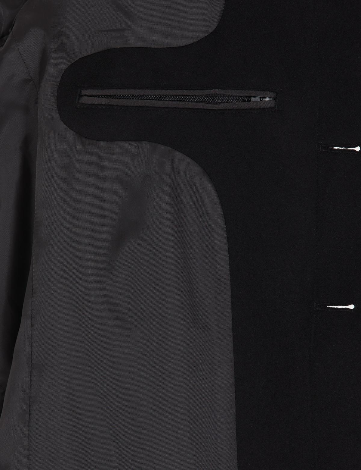 Siyah Slim Fit Palto - 50266381009