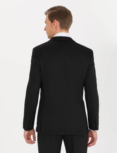 Siyah Ex. Slim Fit Ceket