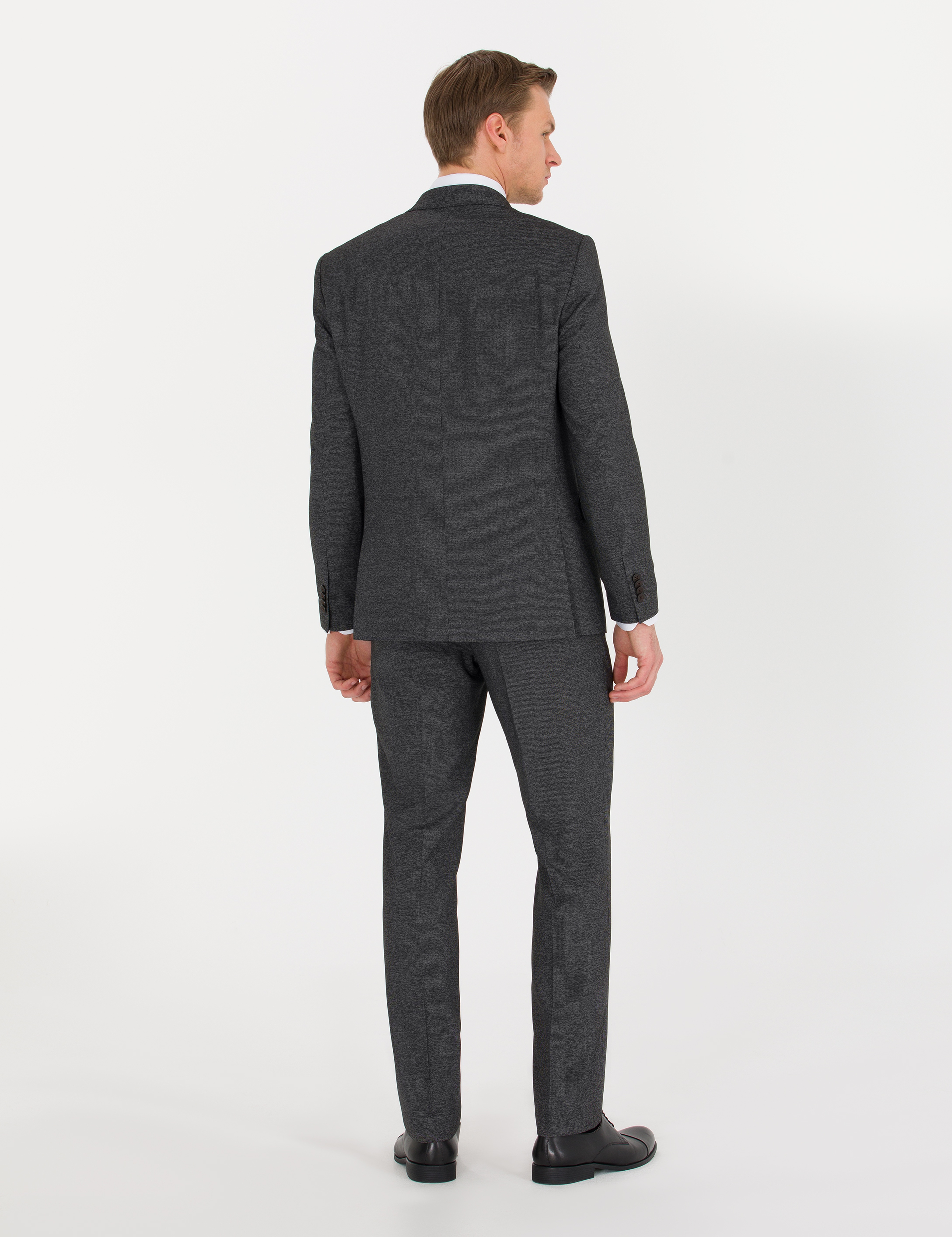 Antrasit Slim Fit Takım Elbise - Image 4