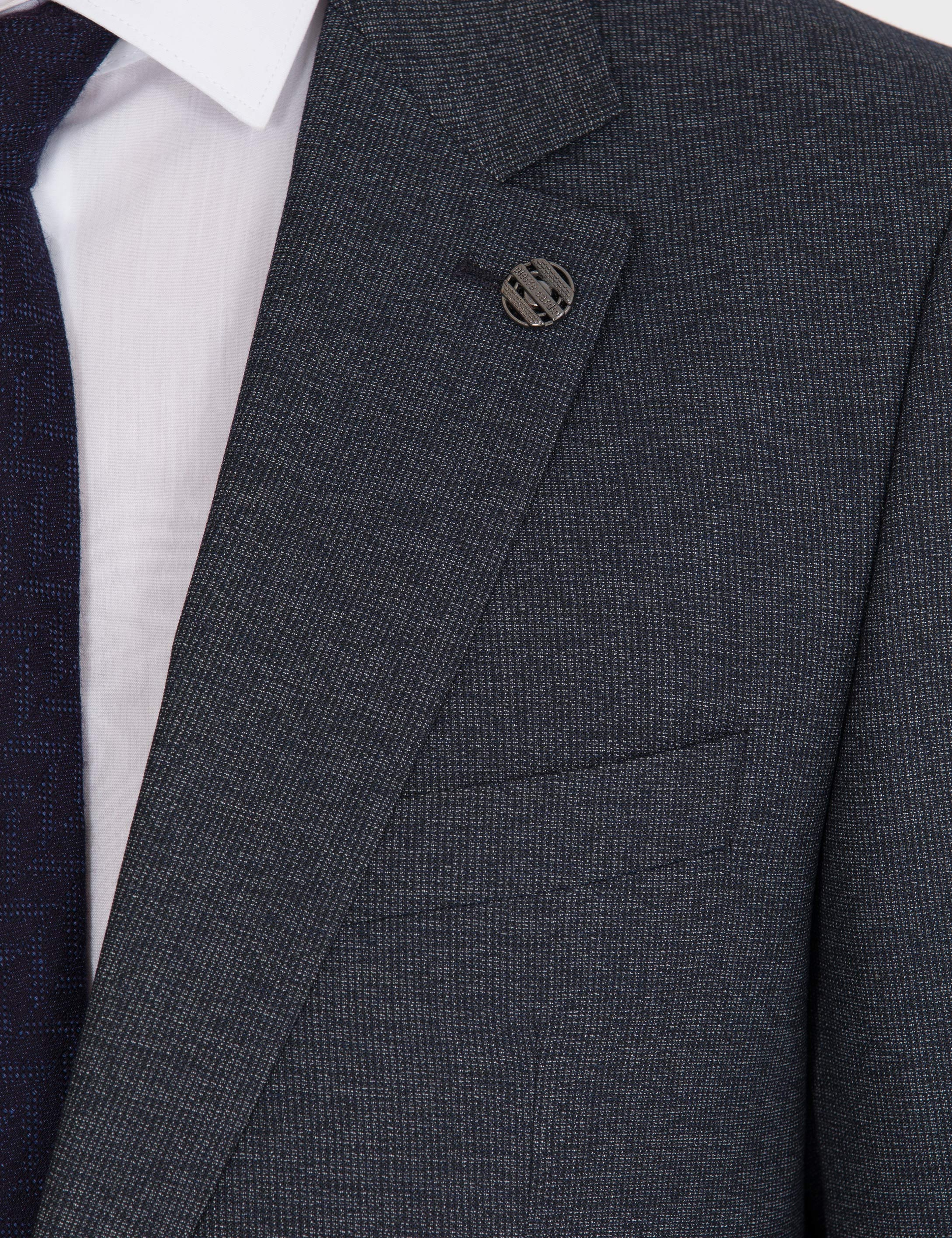 Lacivert Slim Fit Takım Elbise - Image 6