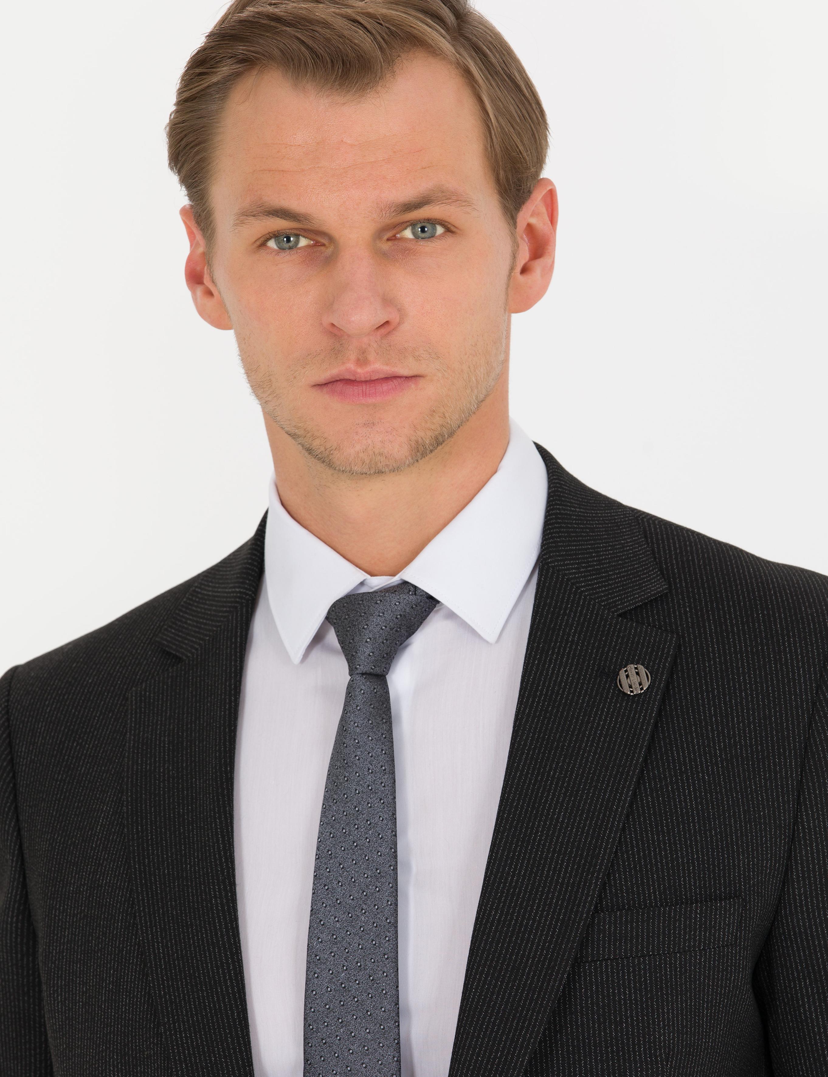 Siyah Ex. Slim Fit Takım Elbise