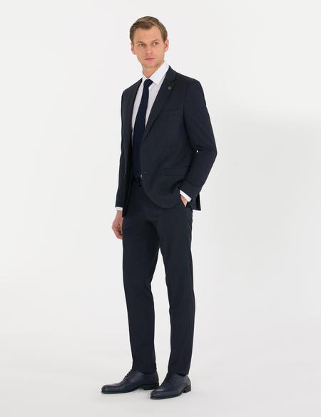 Lacivert Ex. Slim Fit Takım Elbise - 50270603005