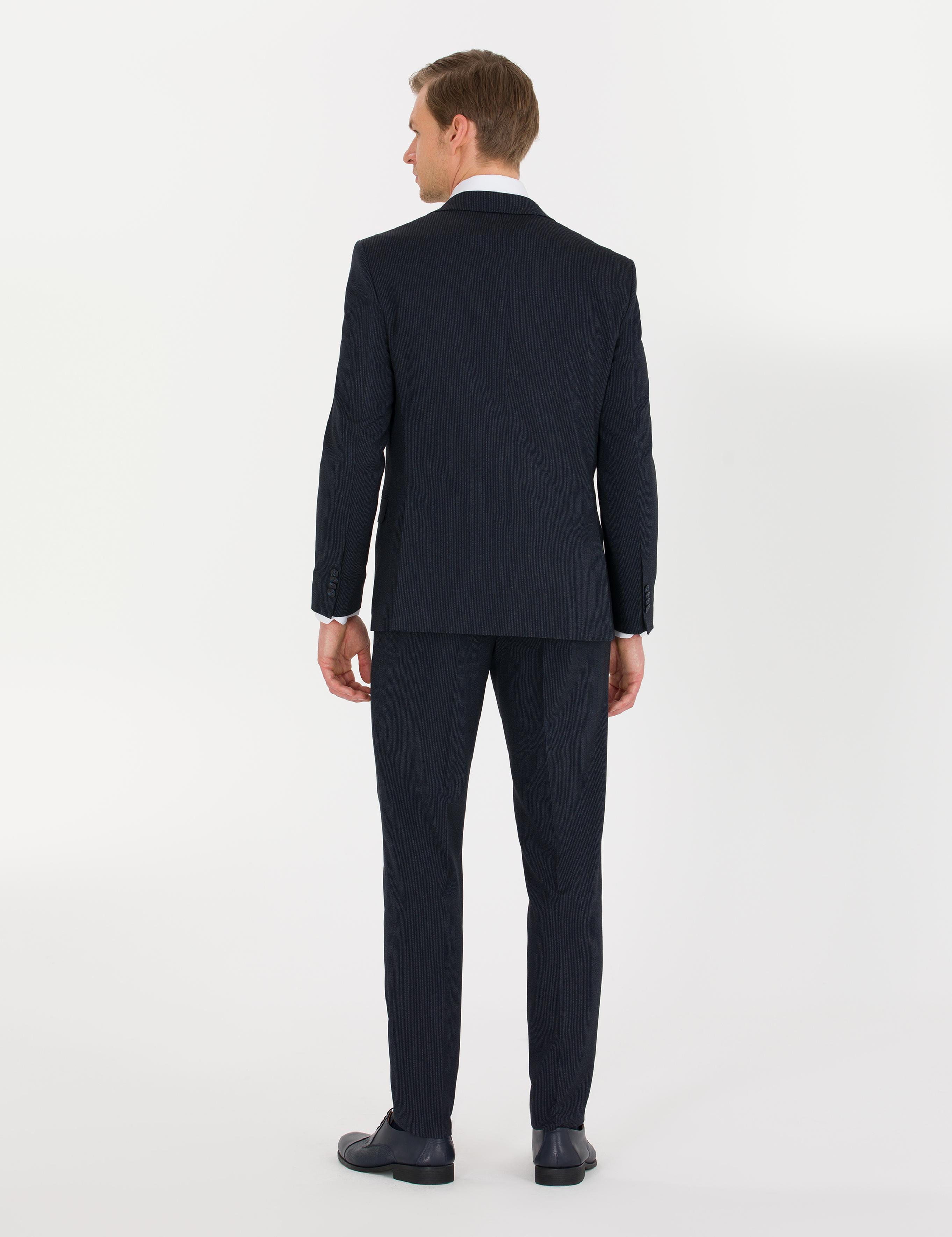 Lacivert Ex. Slim Fit Takım Elbise