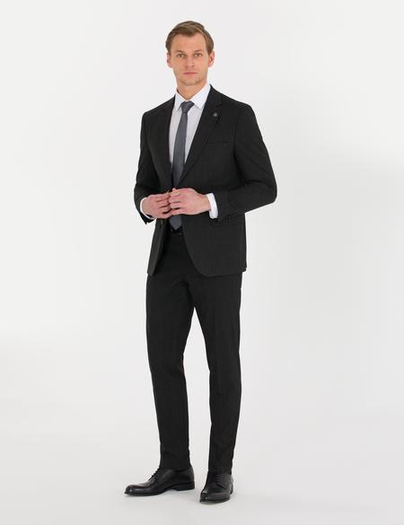 Siyah Ex. Slim Fit Takım Elbise - 50270603050