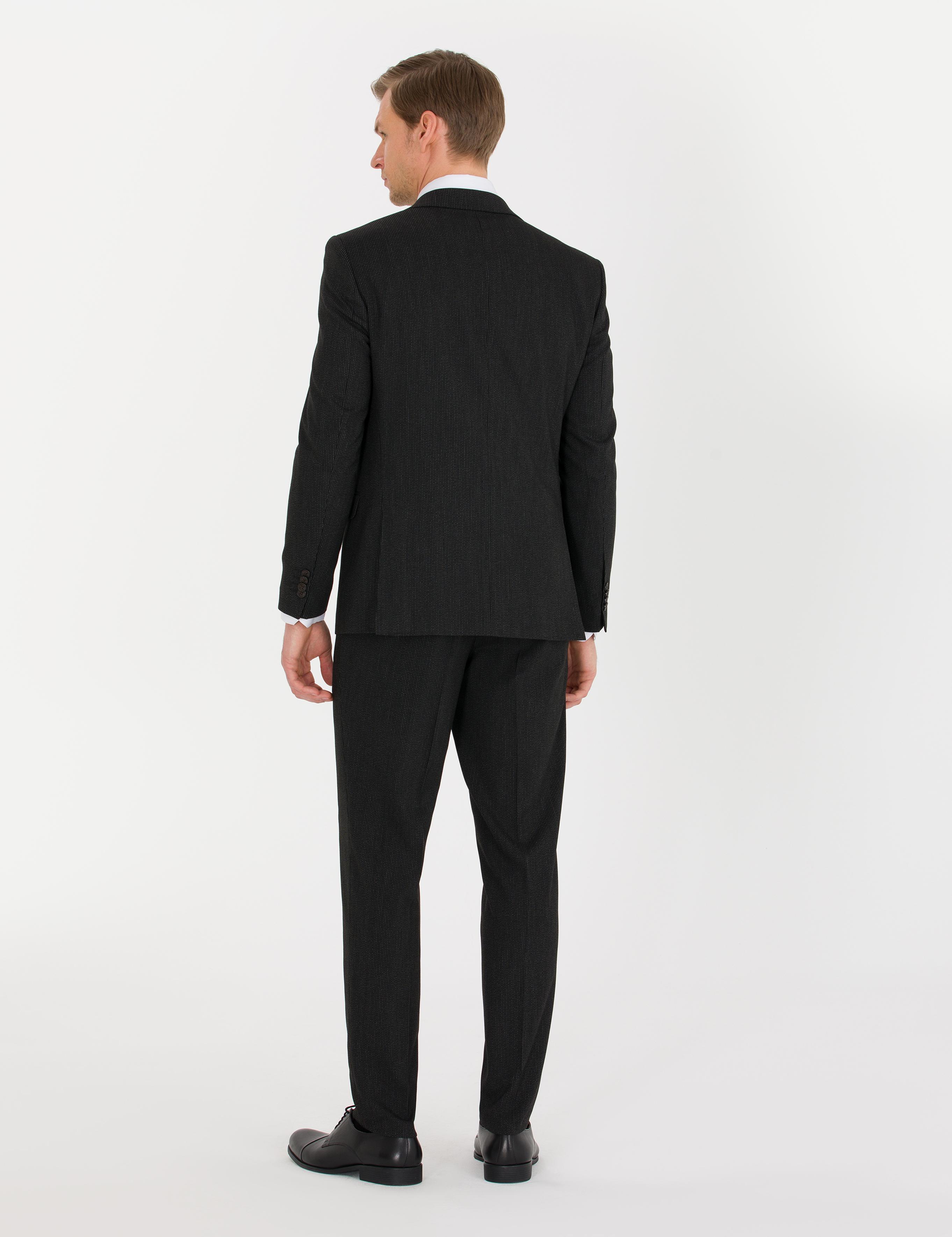 Siyah Ex. Slim Fit Takım Elbise