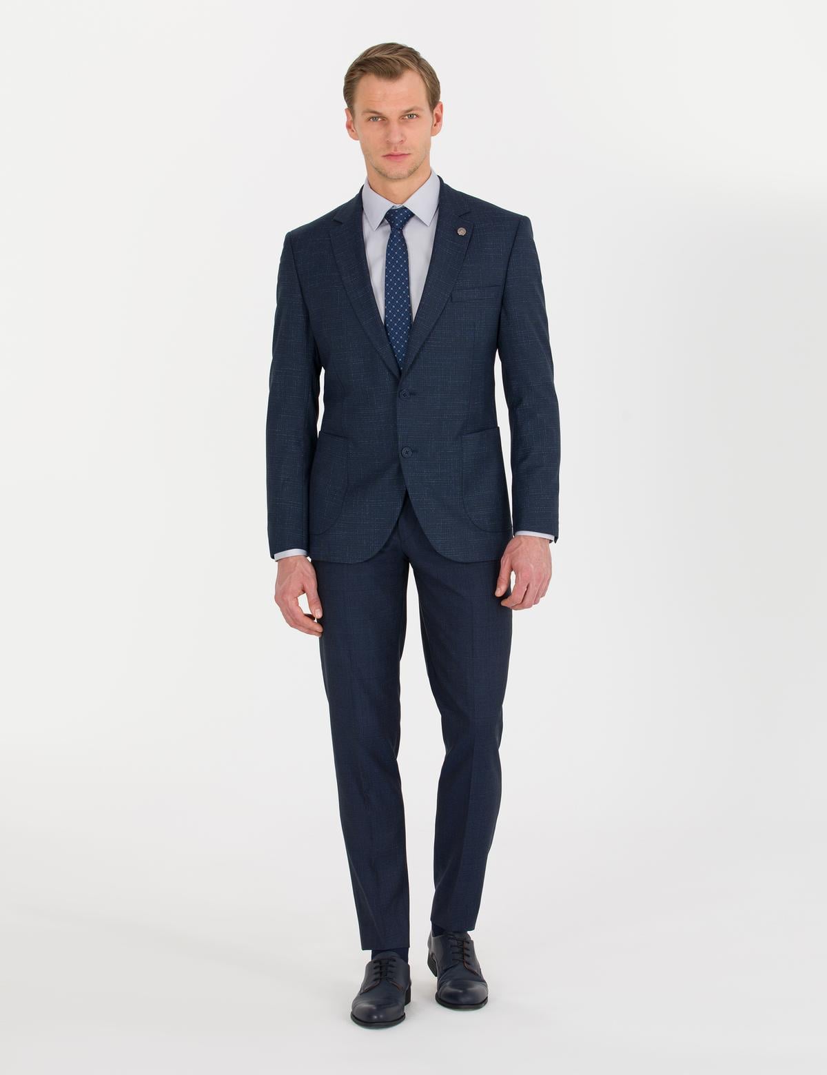 Açık Lacivert Ex. Slim Fit Ceket - 50270607008