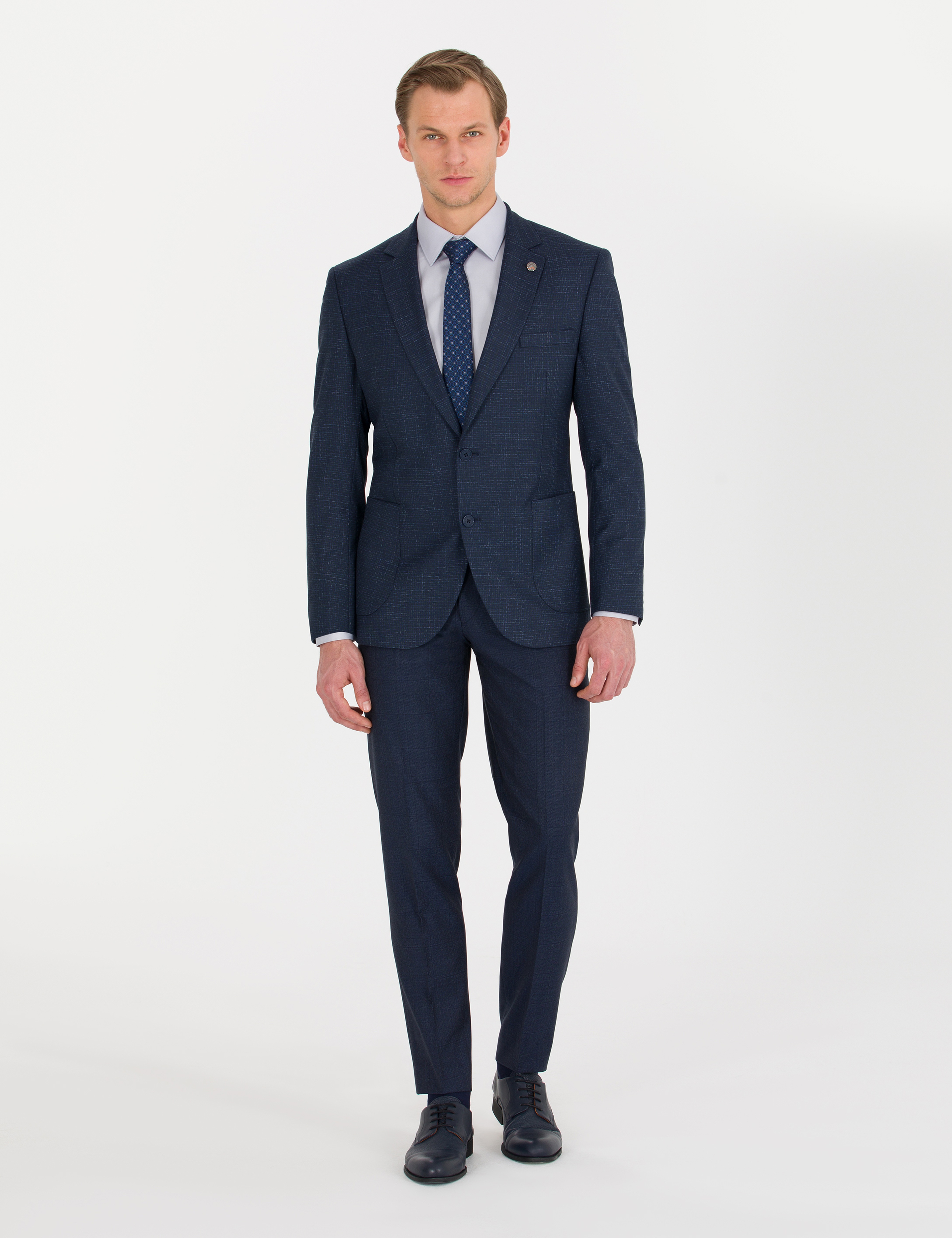 Açık Lacivert Ex. Slim Fit Ceket