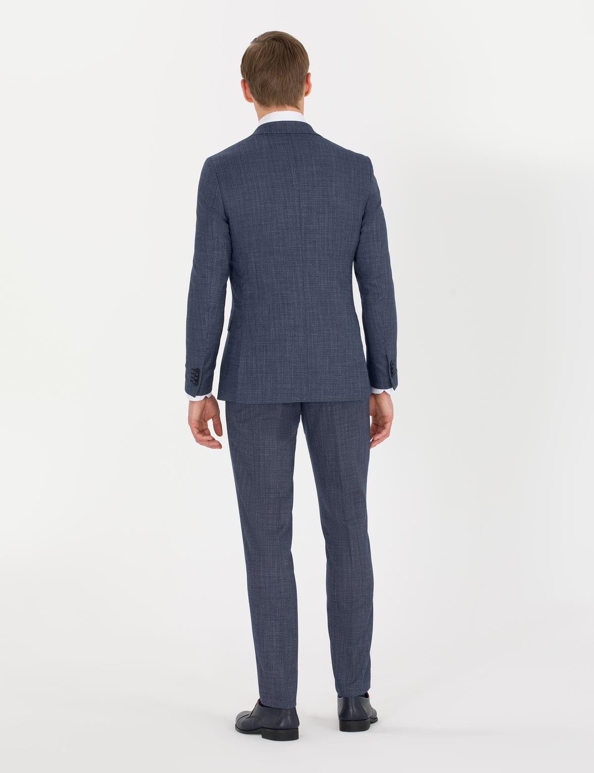 Açık Lacivert Süper Slim Takım Elbise - 50272529038