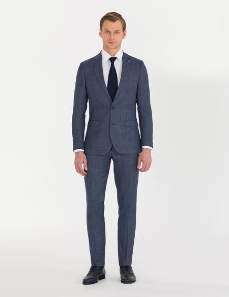 Açık Lacivert Süper Slim Takım Elbise - 50272529038