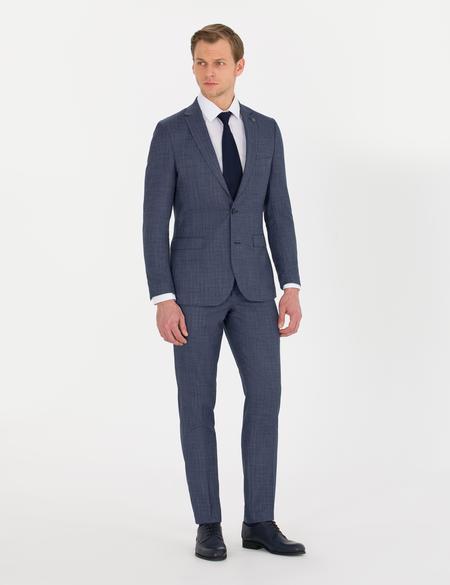 Açık Lacivert Süper Slim Takım Elbise - 50272529038