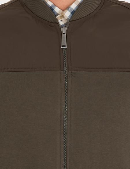 Haki Regular Fit Hırka - 50271416017