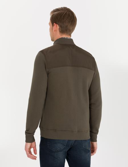 Haki Regular Fit Hırka - 50271416017