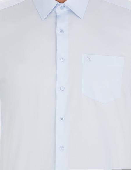 Açık Mavi Regular Fit Uzun Kollu Klasik Gömlek - 50256422001