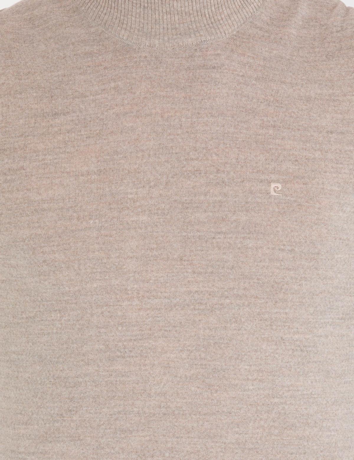 Taş Slim Fit Yarım Balıkçı Yaka Yün Karışımlı Basic Triko Kazak - 50257313041