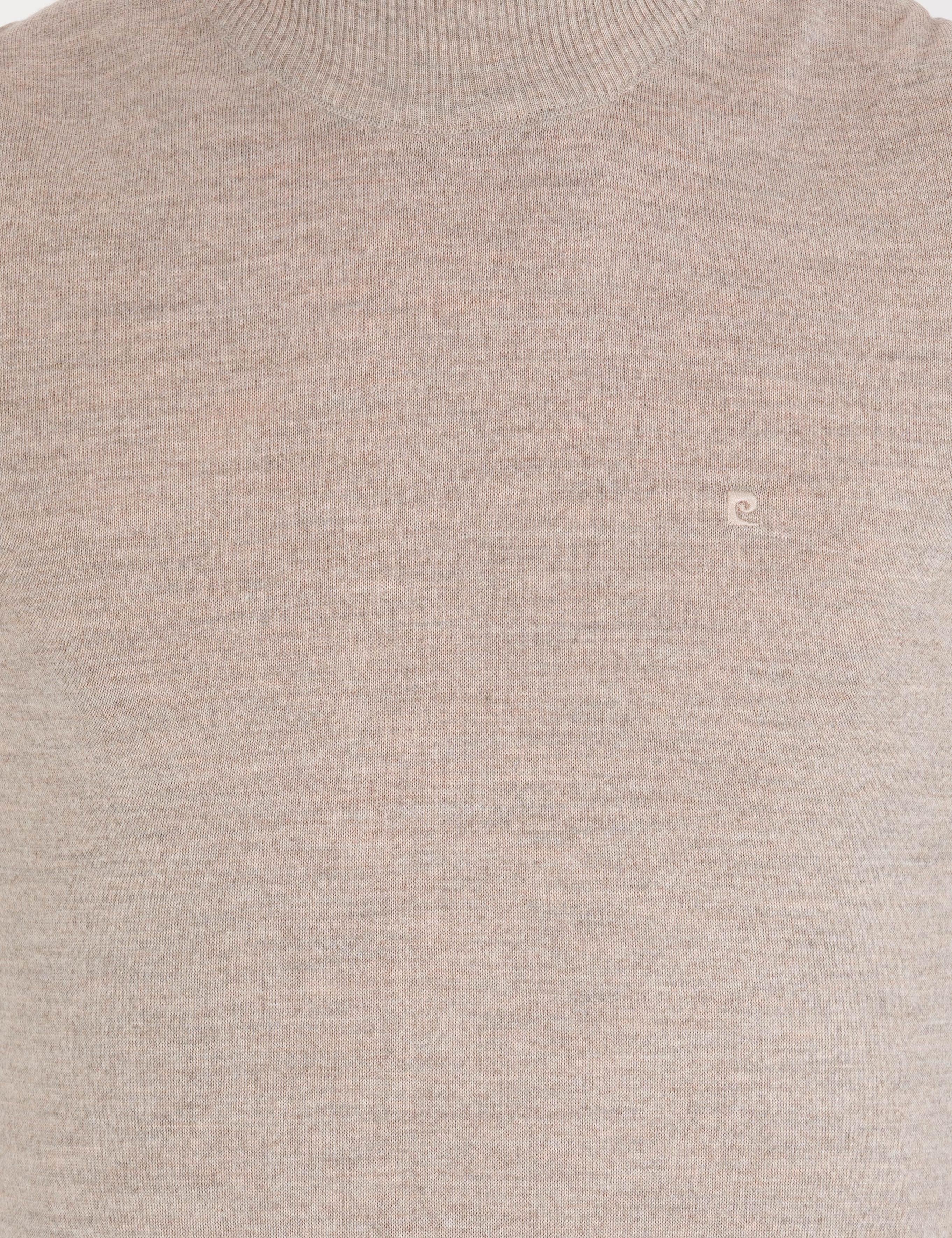 Taş Slim Fit Yarım Balıkçı Yaka Yün Karışımlı Basic Triko Kazak