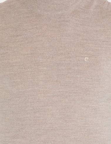 Taş Slim Fit Yarım Balıkçı Yaka Yün Karışımlı Basic Triko Kazak