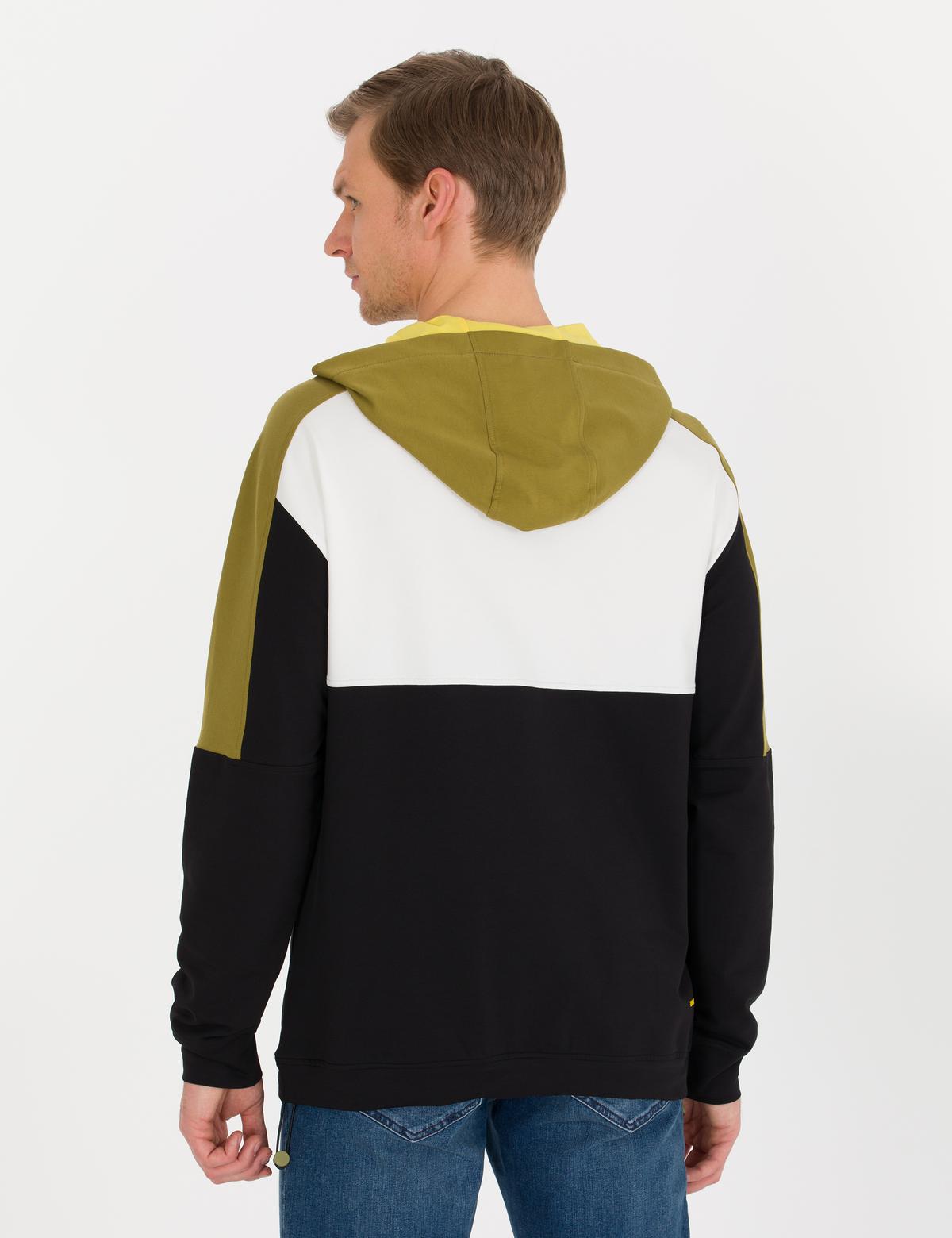 Yeşil Regular Fit Sweatshirt - 50258328013