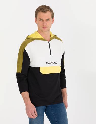 Yeşil Regular Fit Sweatshirt