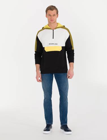 Yeşil Regular Fit Sweatshirt