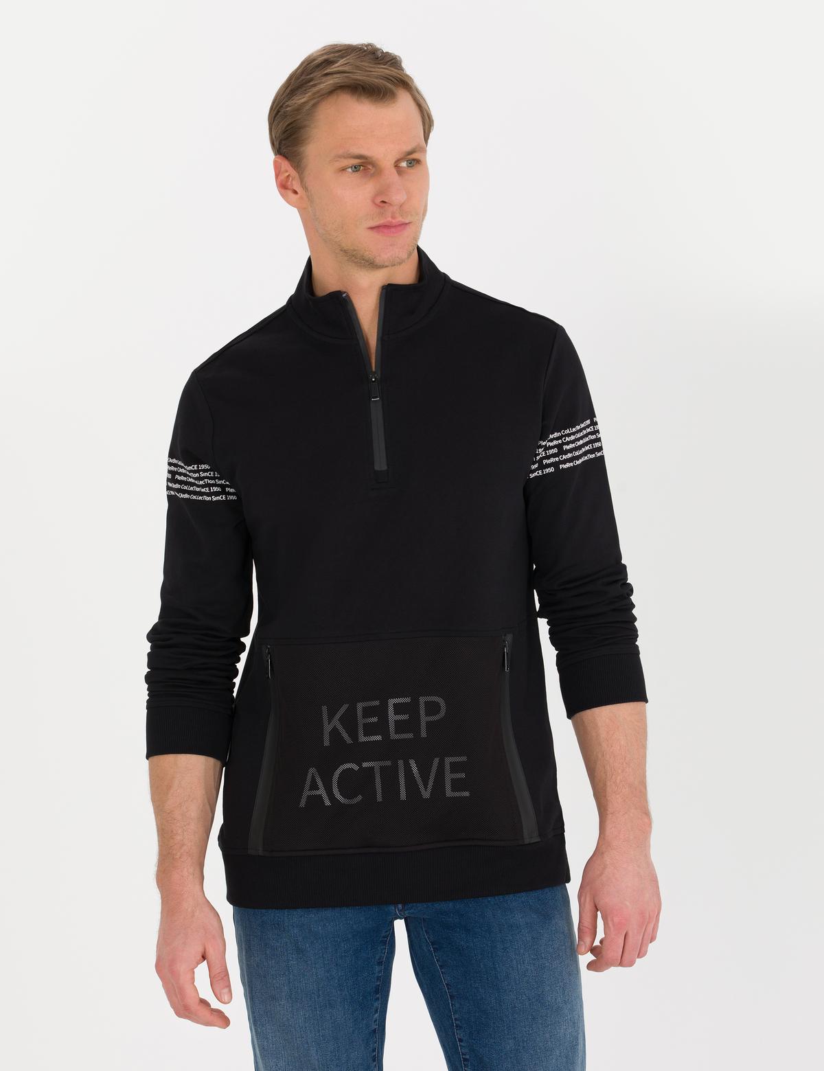 Siyah Sweatshirt - 50259109027