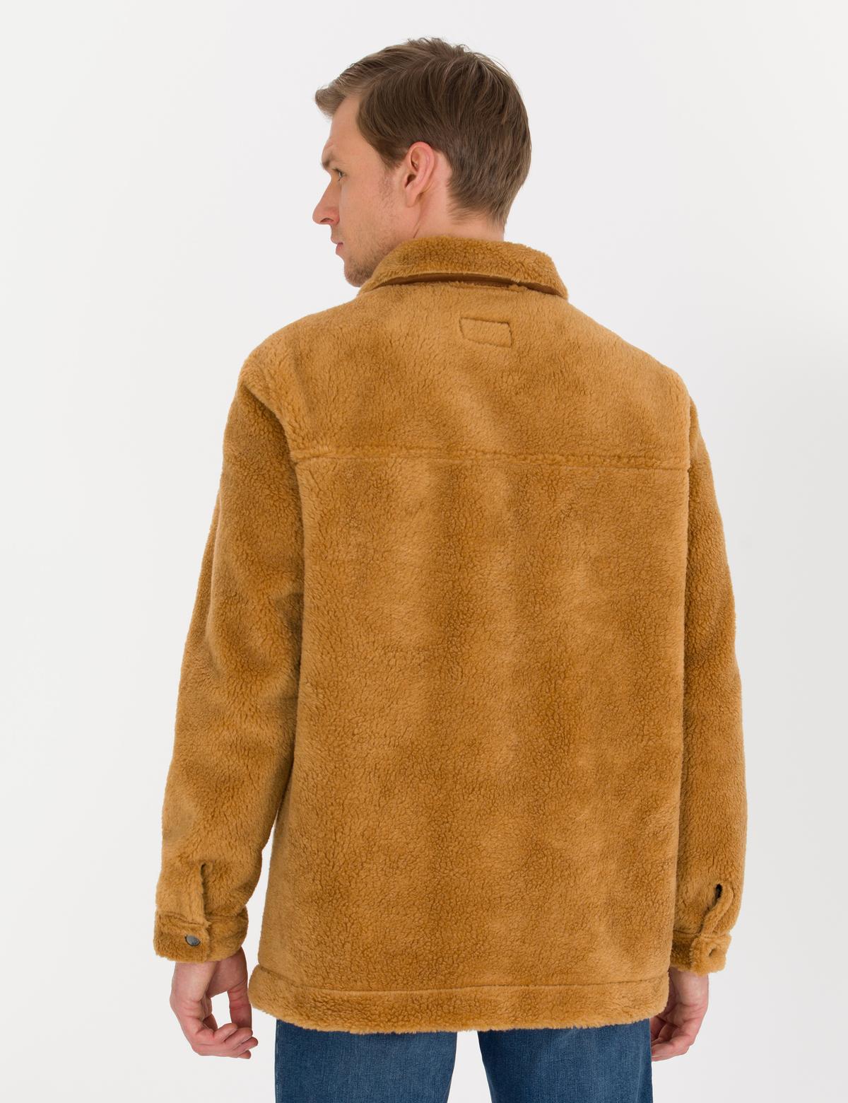 Camel Deri Ceket - 50262410007