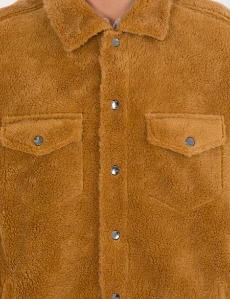 Camel Deri Ceket - 50262410007