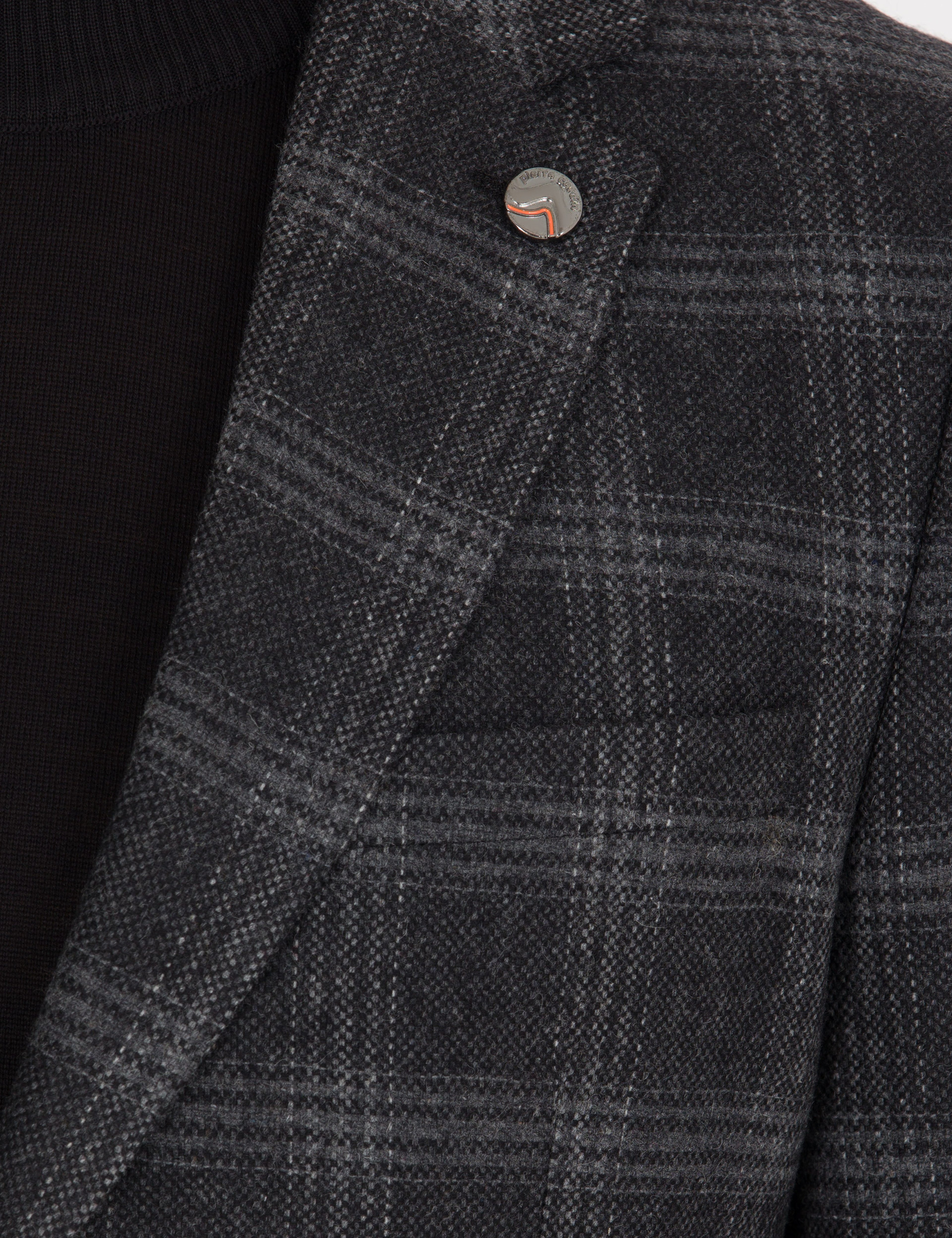 Siyah Ex. Slim Fit Ceket - Image 7