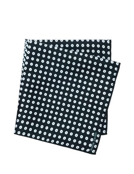 Siyah Desenli Mendil - 50268400006