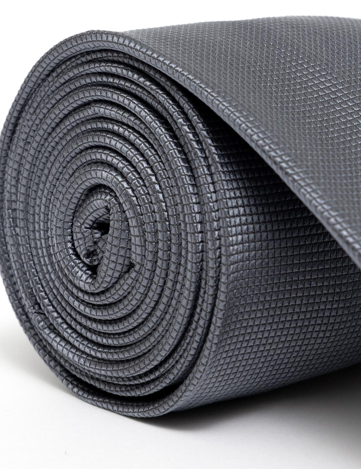 Gri İpek Kravat - 50268523002