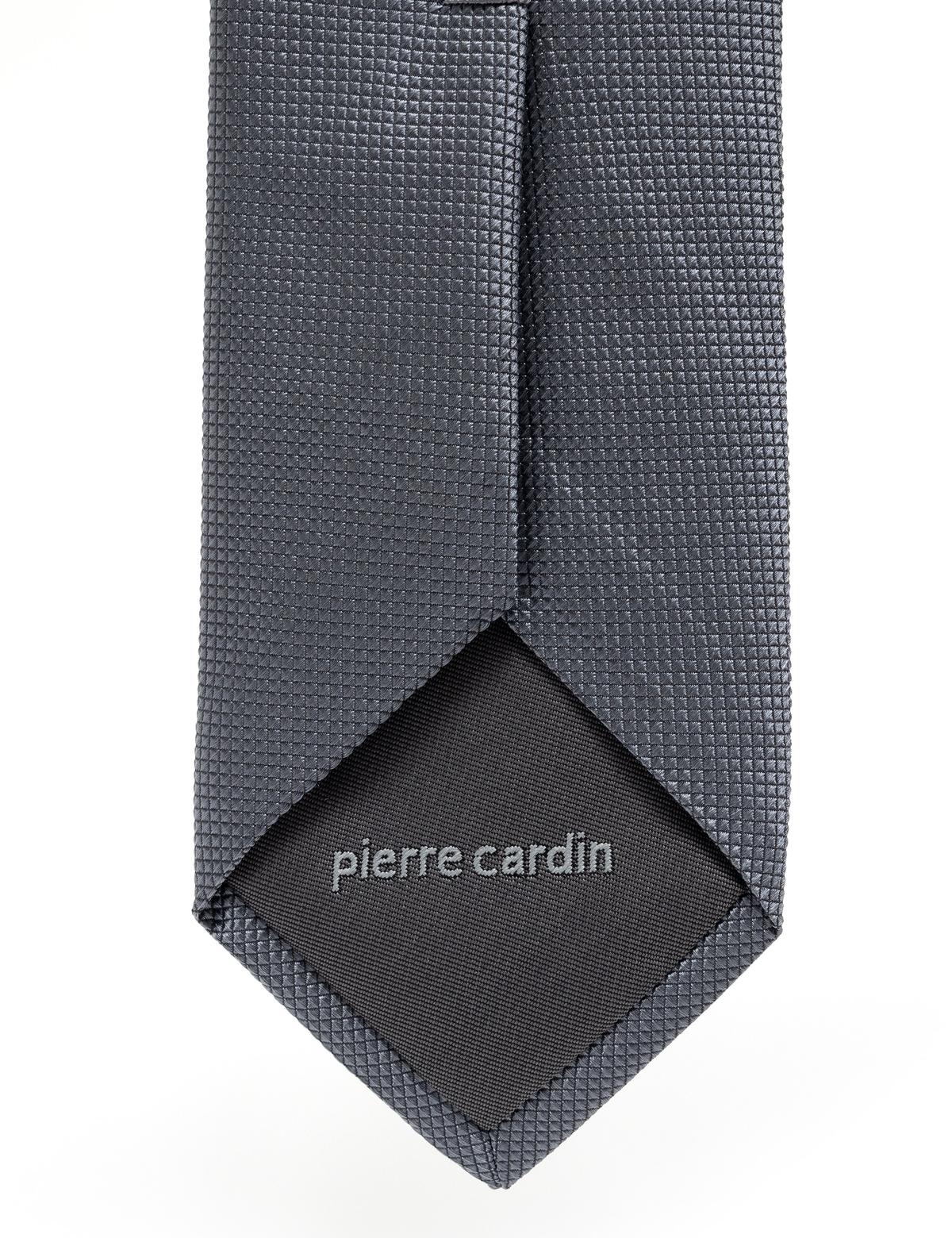 Gri İpek Kravat - 50268523002