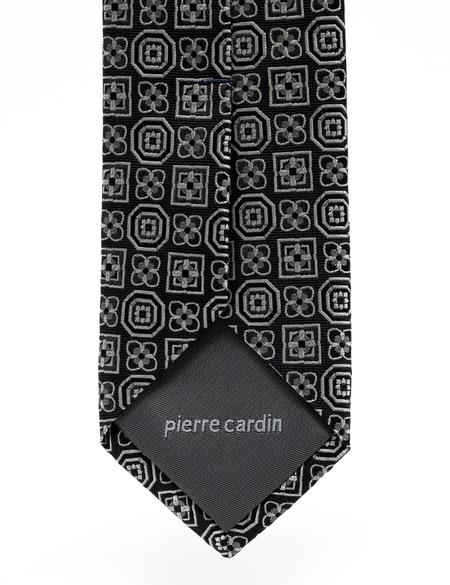 Antrasit İpek Kravat - 50268526001