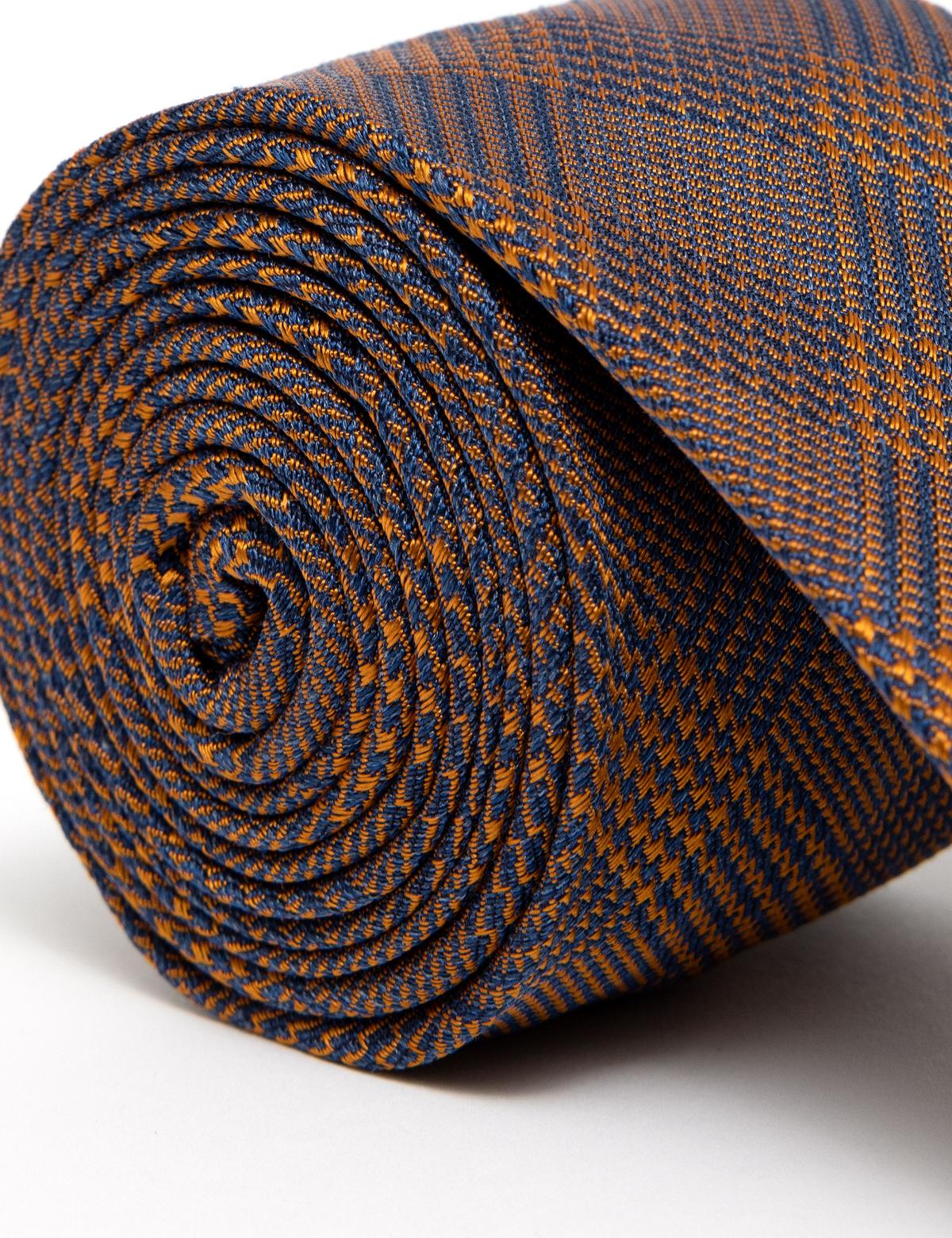 Turuncu İpek Kravat - 50268527002