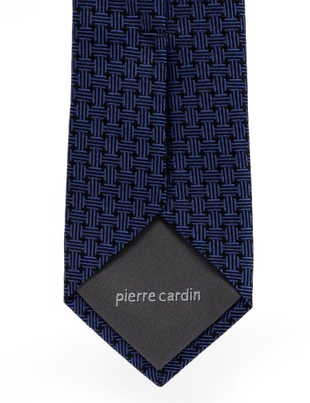 Lacivert İpek Kravat - 50268536001