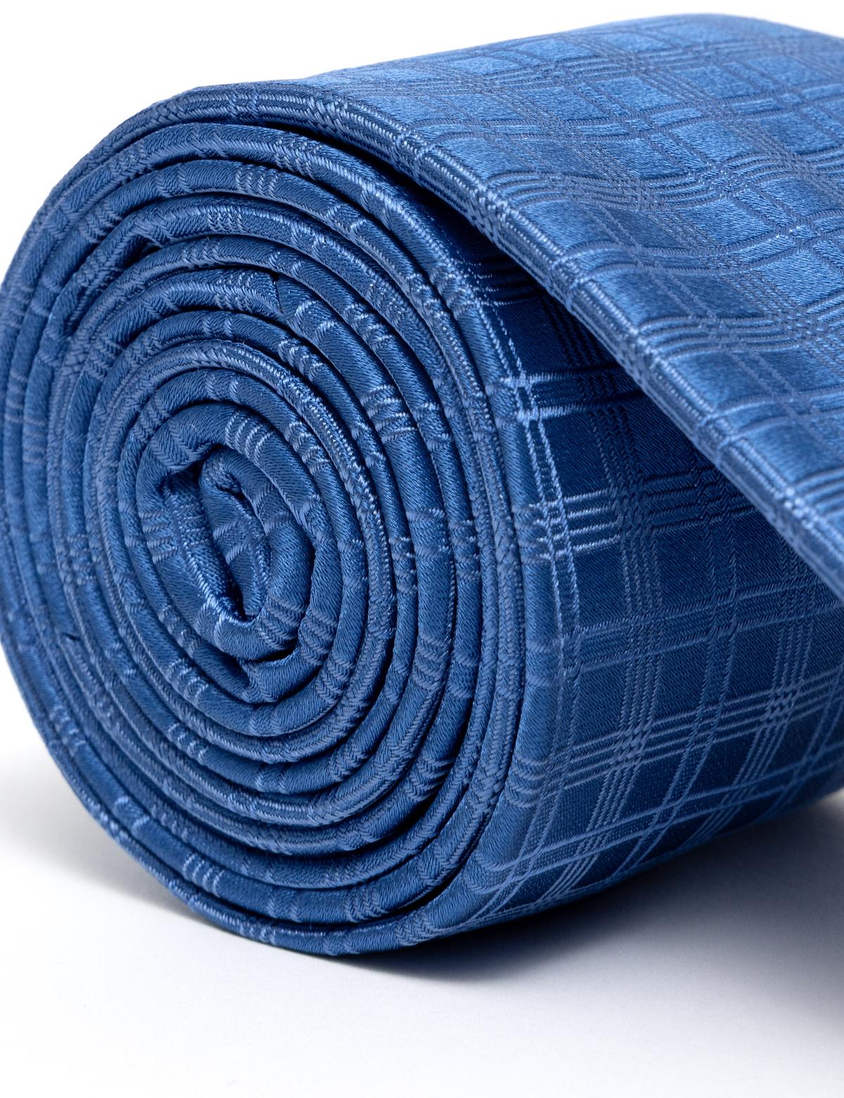 Mavi İpek Kravat - 50268567003