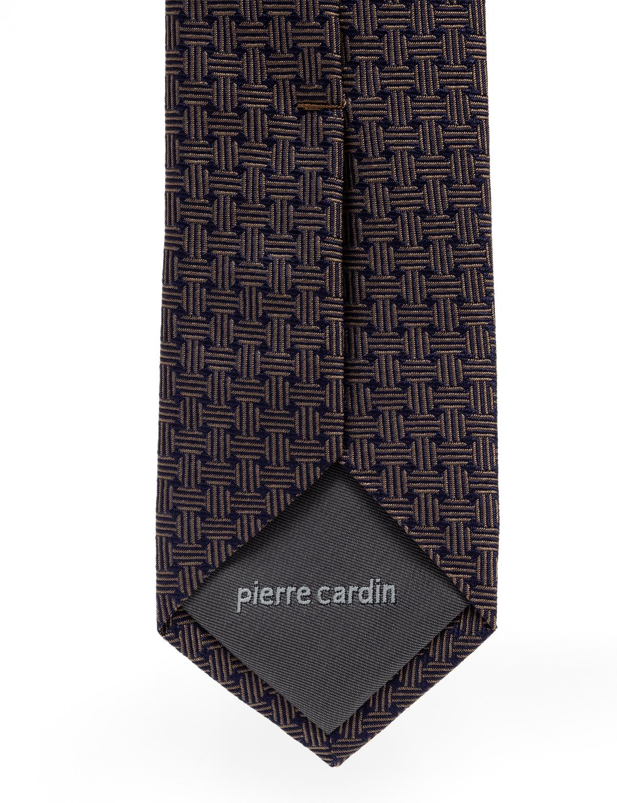 Kahverengi İpek Kravat - 50268536002