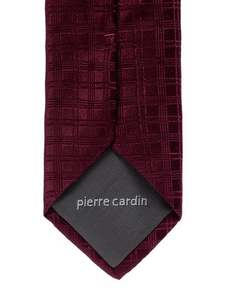 Bordo İpek Kravat - 50268567004