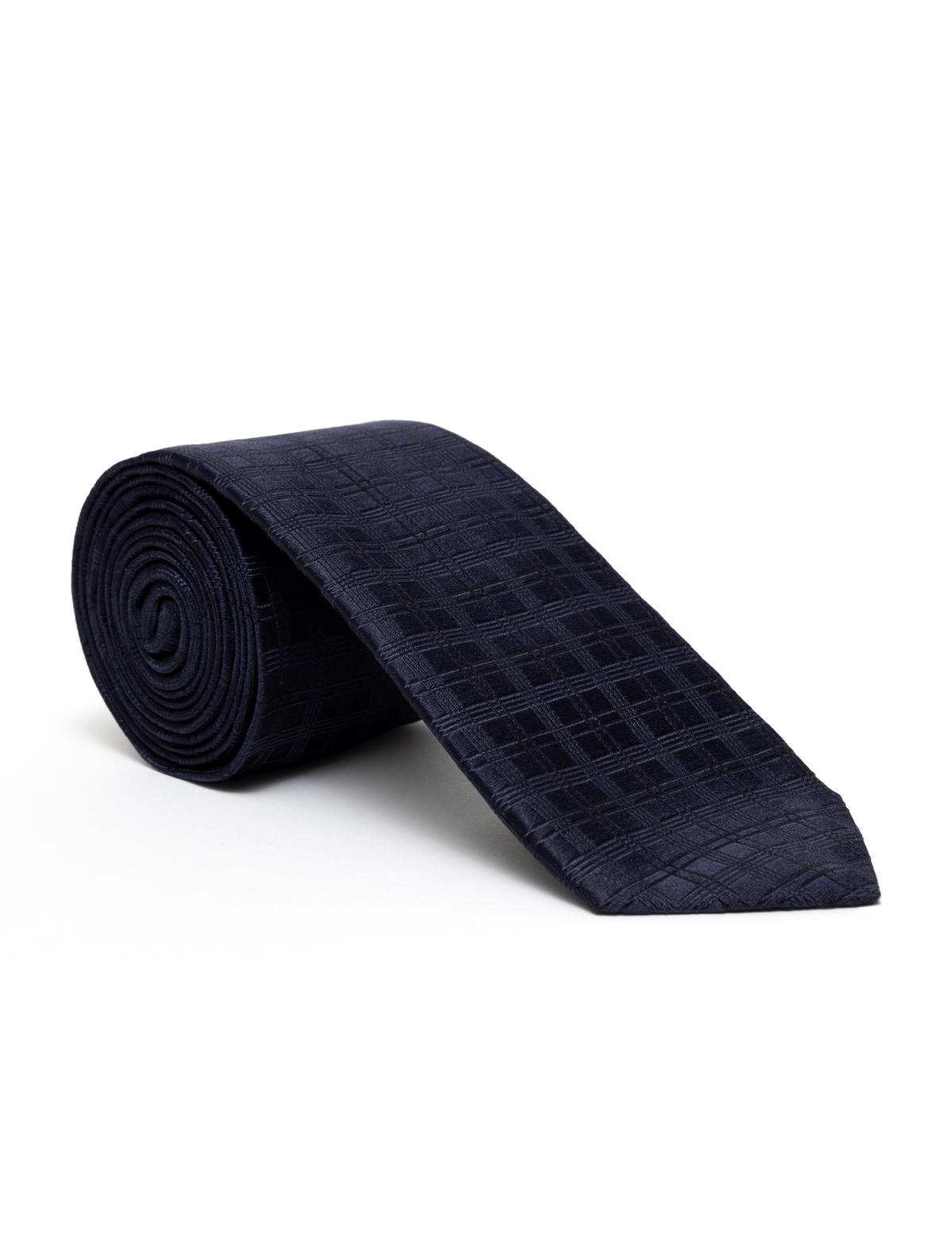 Lacivert İpek Kravat