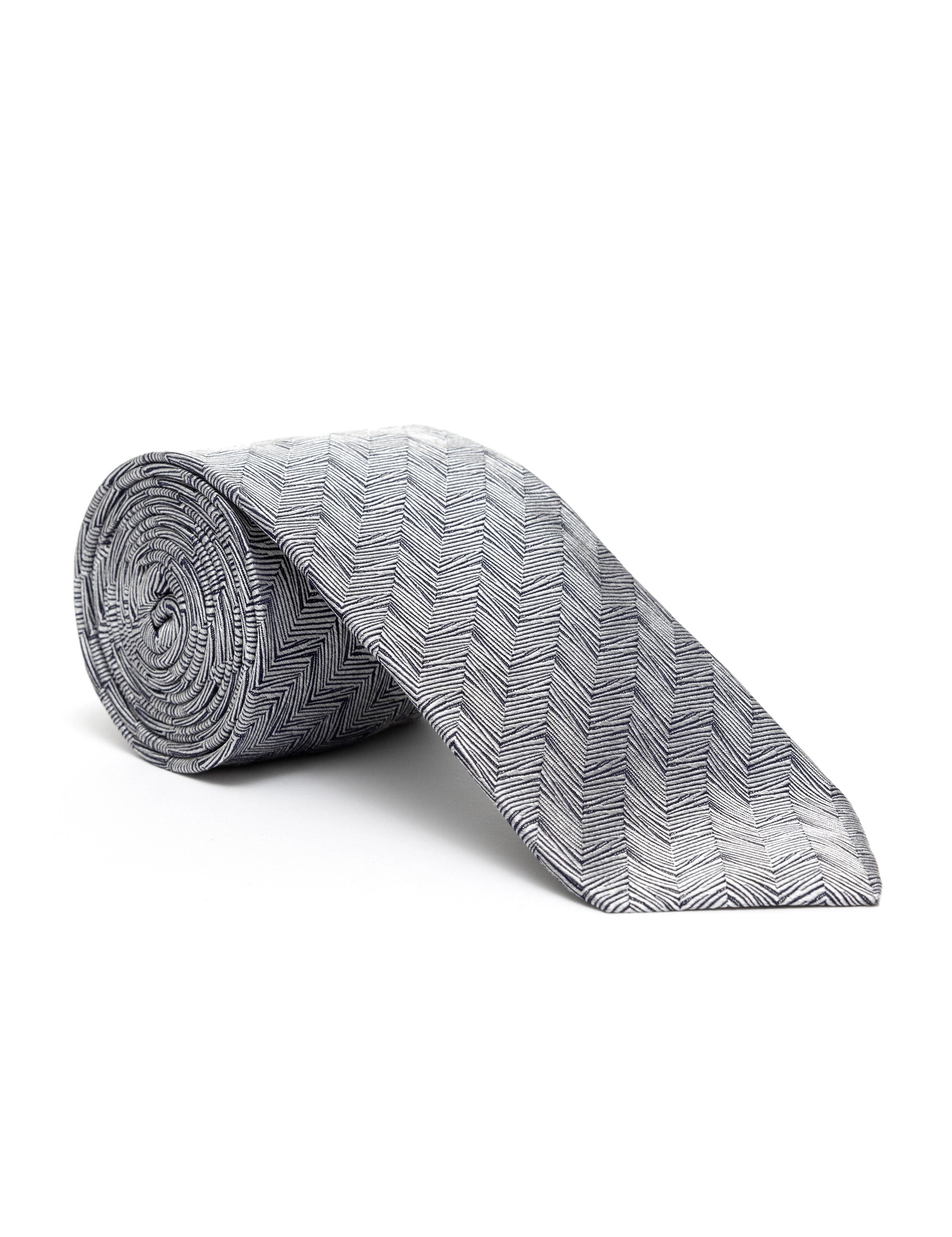 Gri İpek Kravat