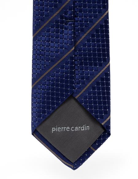 Lacivert İpek Kravat - 50268568001