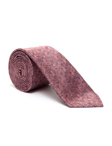 Kırmızı İpek Kravat - 50268569005