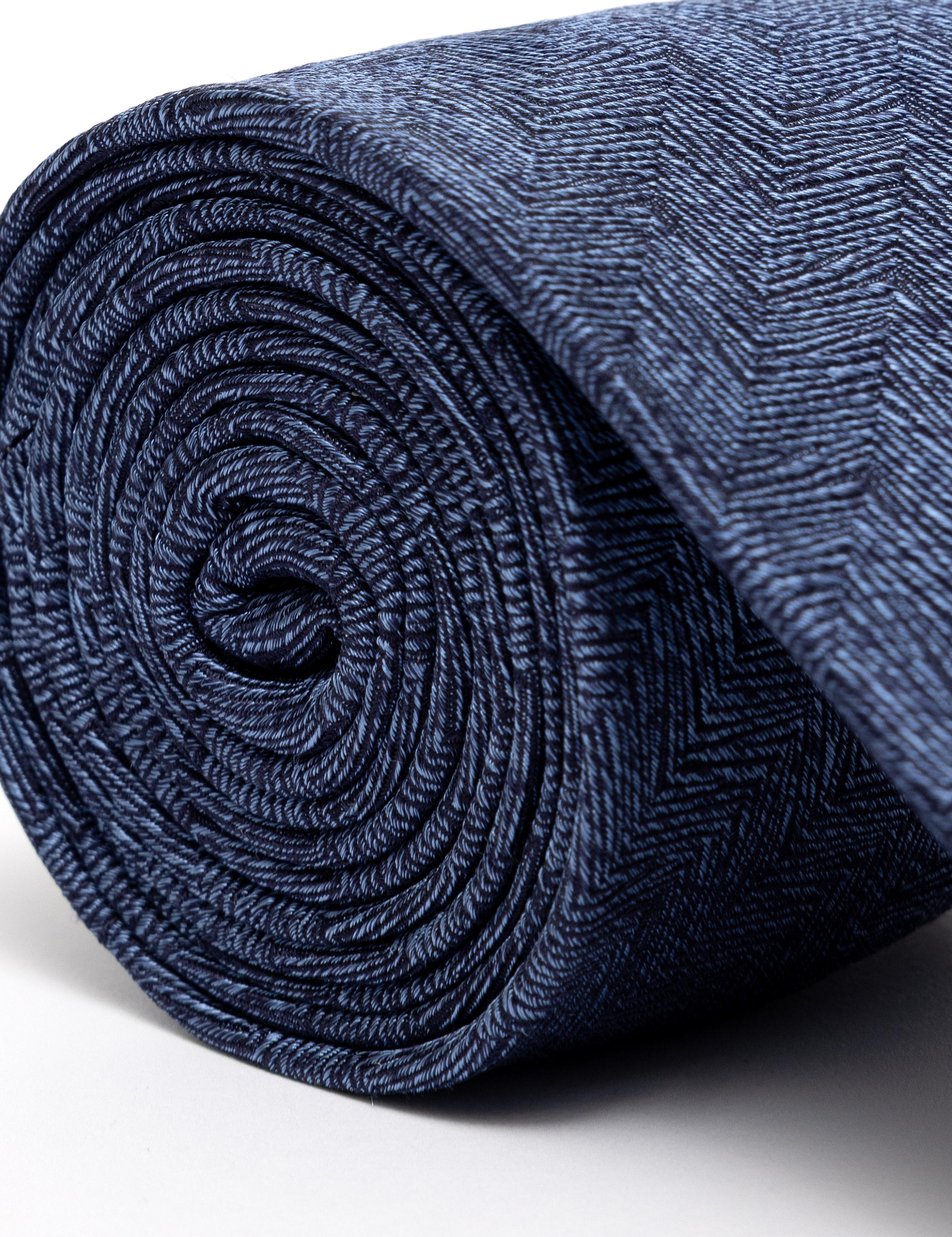 Lacivert İpek Kravat