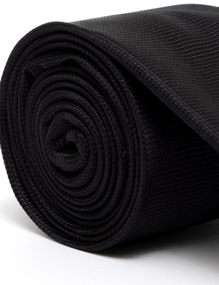 Siyah İpek Kravat - 50268523001
