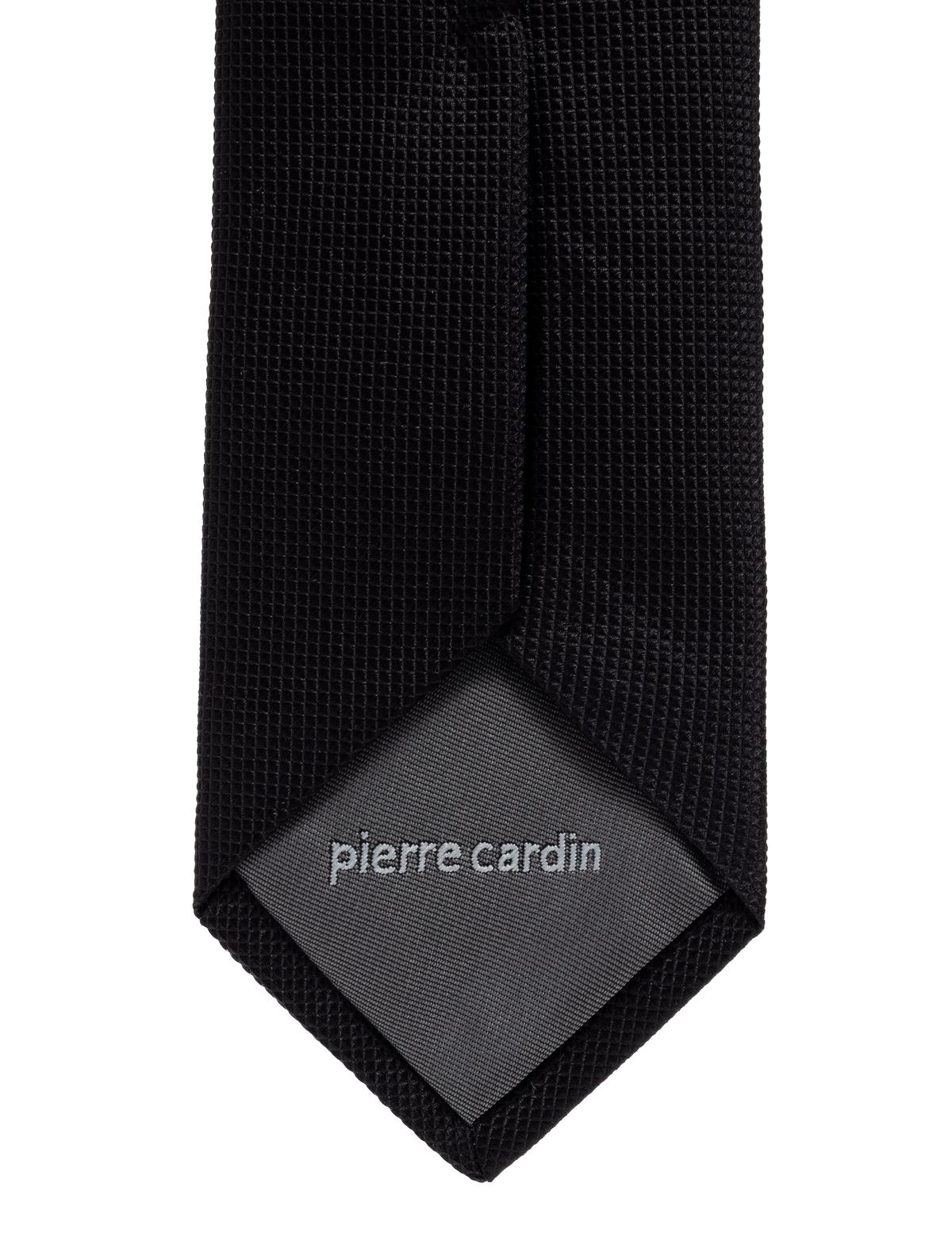 Siyah İpek Kravat - 50268523001