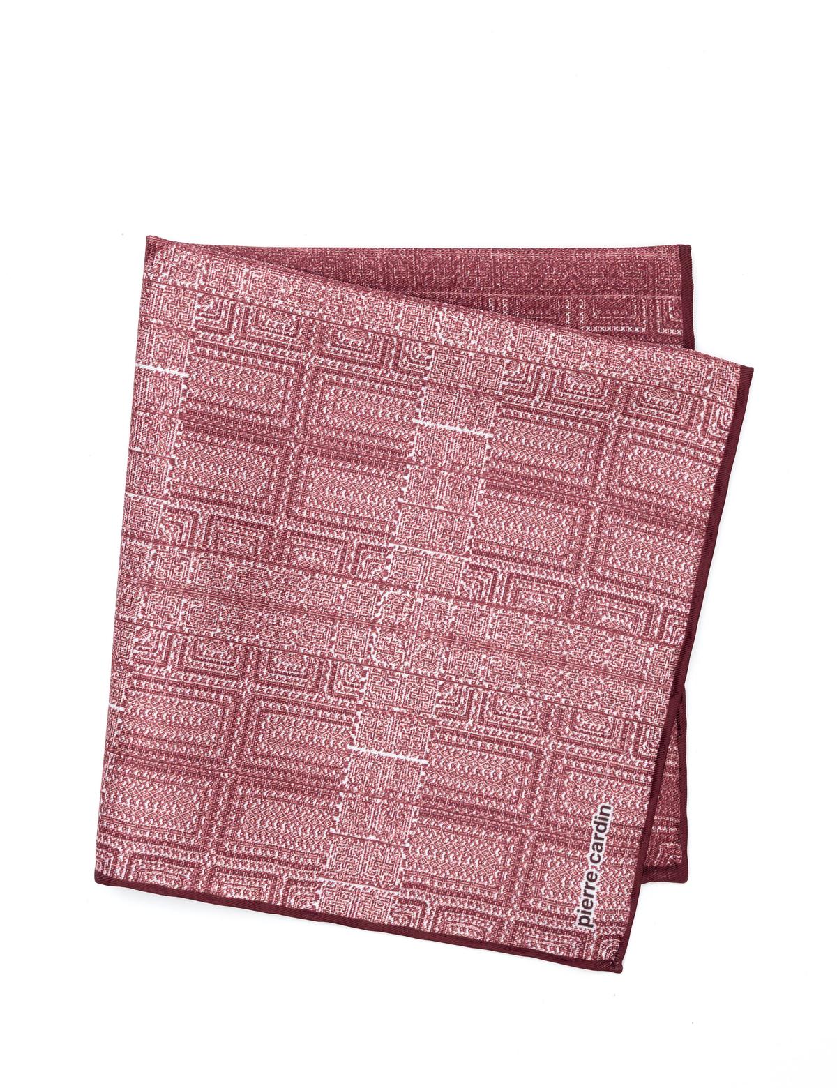 Bordo Desenli Mendil