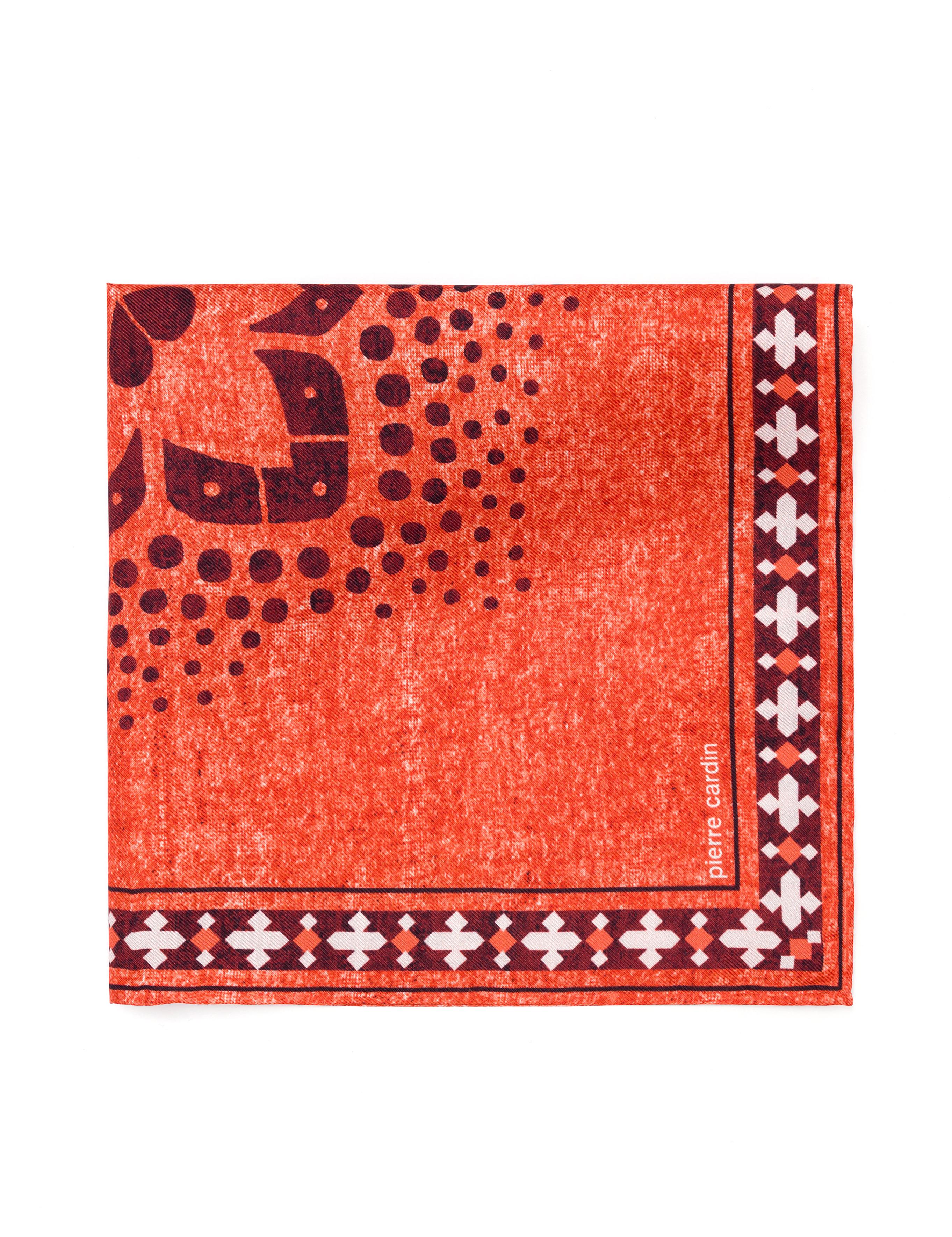 Turuncu İpek Mendil