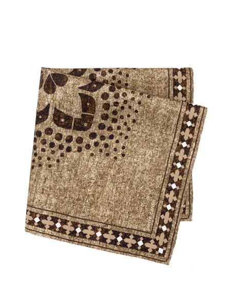 Yeşil İpek Mendil - 50270676005