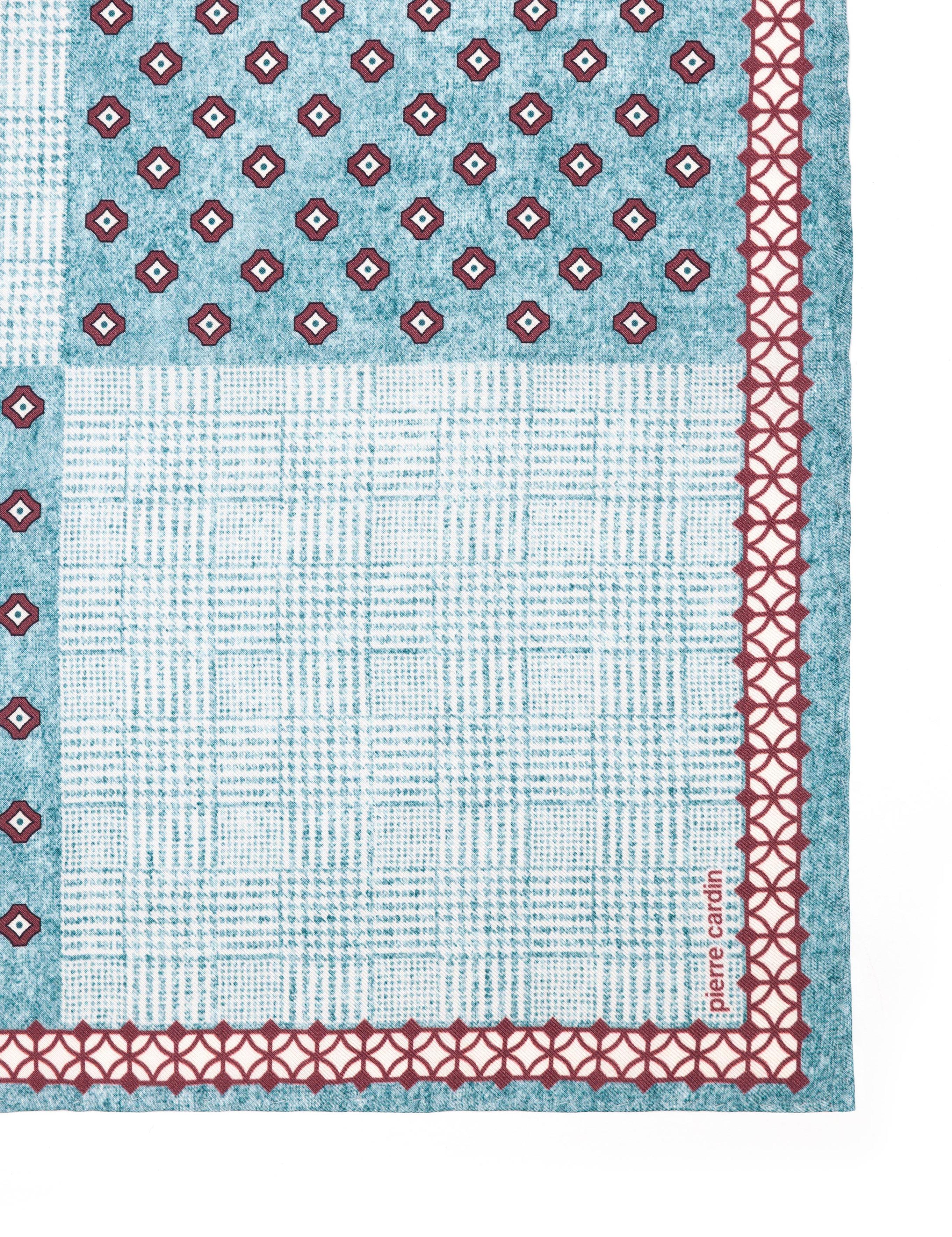 Turkuaz İpek Mendil