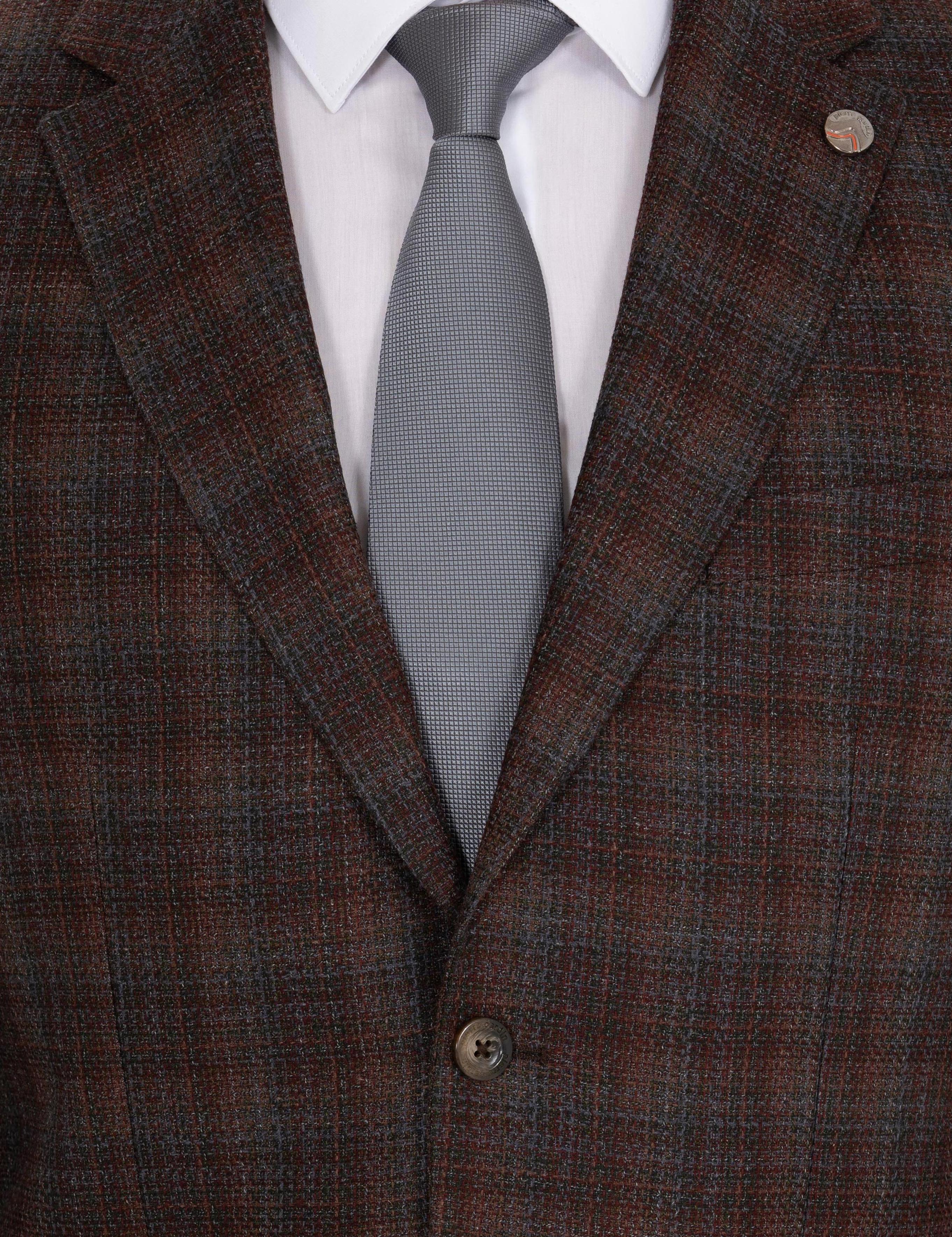 Bordo Slim Fit Ceket